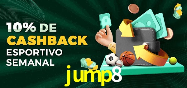10% de bônus de cashback na jump8